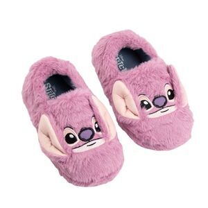 Lilo & Stitch Girls Angel Slip-on Slippers / Purple